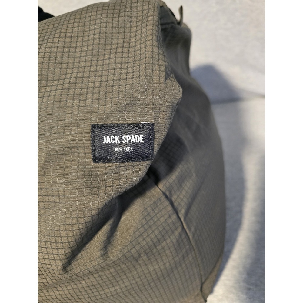 Jack Spade NYRU2498 Packable Ripstop Duffle Bag Lightweight Travel Gym Olive